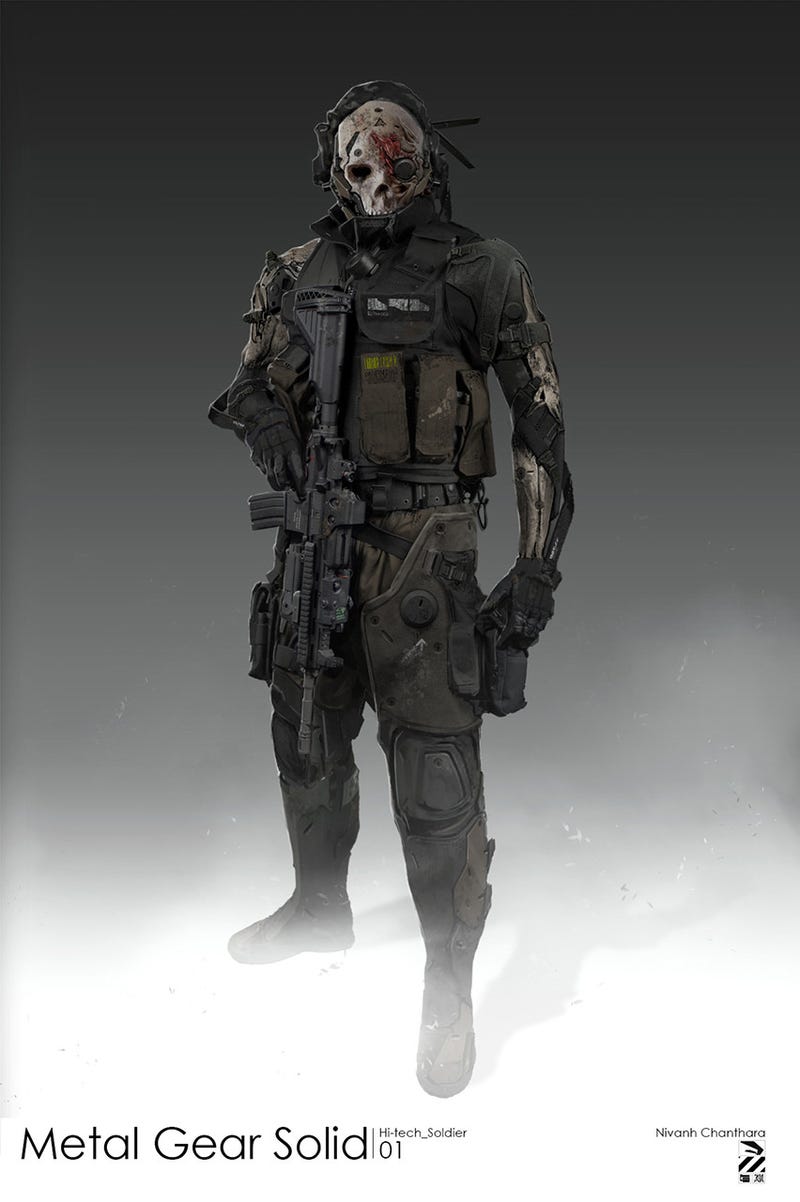 Check Out Some Concept Art For The Upcoming Metal Gear Solid Movie ...