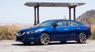 Illustration for article titled Oppo First Drive: 2016 Nissan Maxima SR