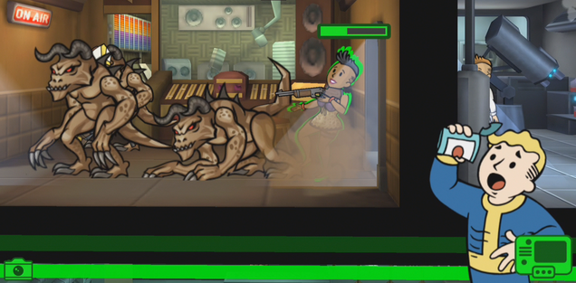 Attaque Deathclaw Fallout Shelter