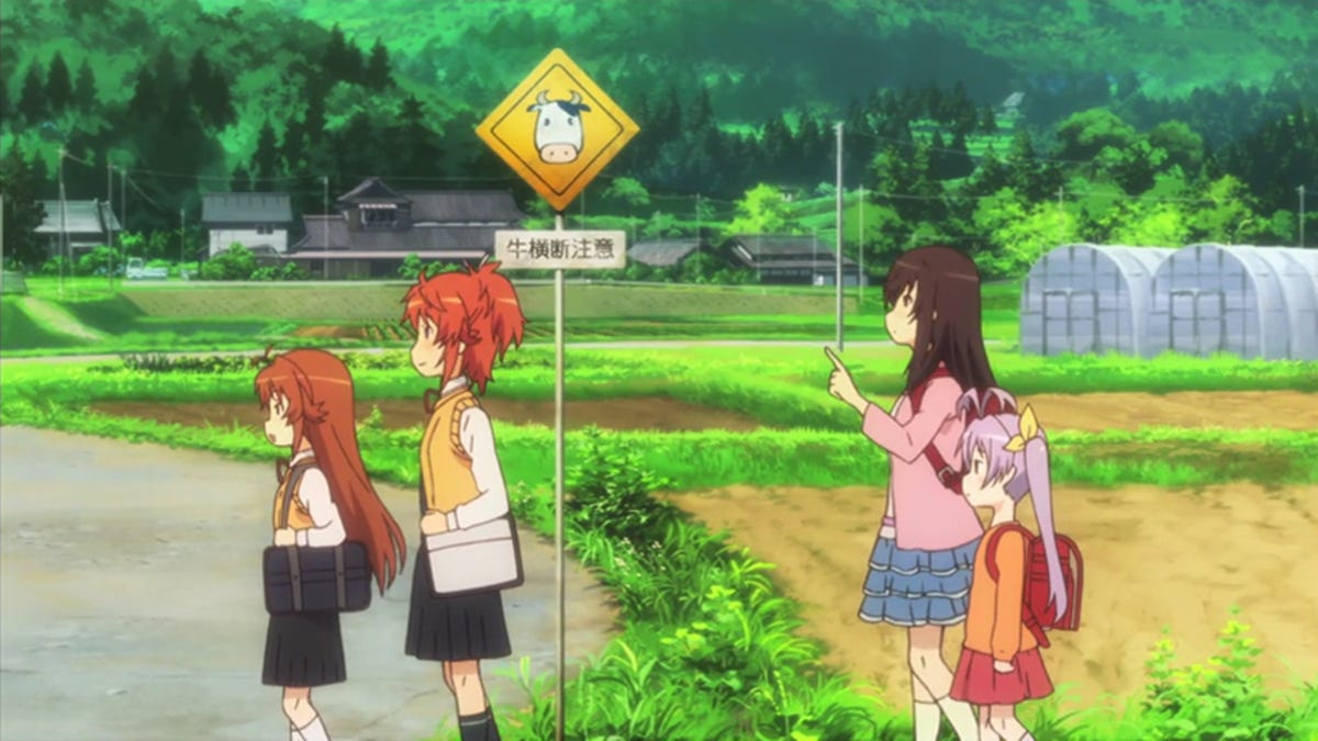 Non Non Biyori Is A Lighthearted Romp In The Japanese
