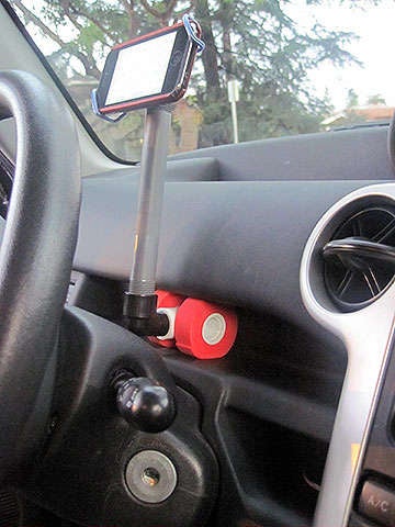 Make an Adjustable Car Dock for $2 Make an Adjustable Car Dock for $2