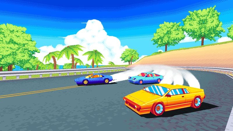Illustration for article titled Three new racing games aim for the speed and style of their arcade ancestors
