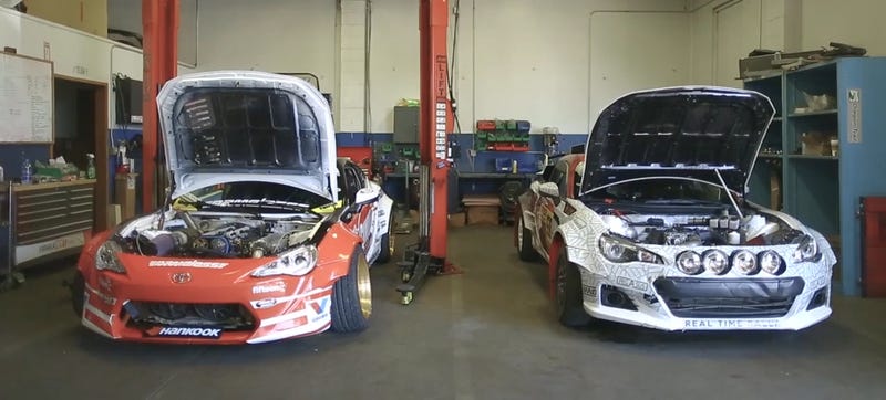 Illustration for article titled How Is A Pro Drift Car Different From A Pro Rally Car?