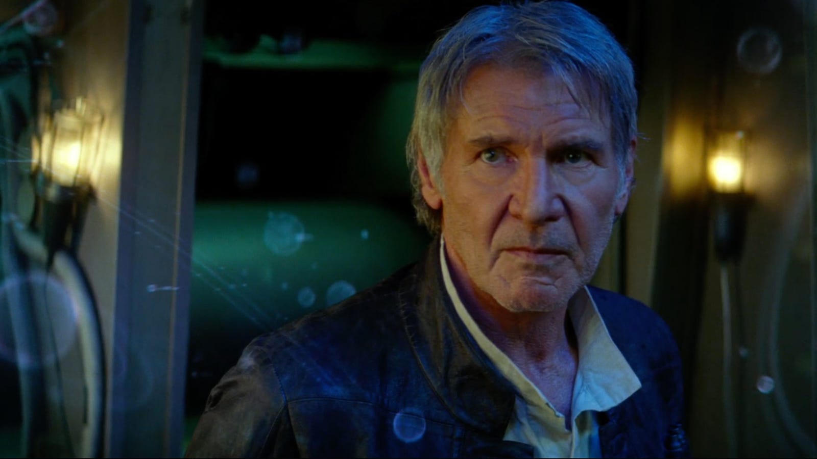 Harrison Ford Says Han Solo's Lines in The Force Awakens Trailers Aren