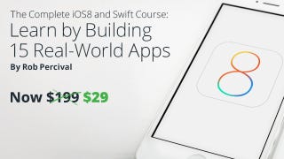 Illustration for article titled Get the Complete iOS8 & Swift Development Course for $29 (Save 85%)