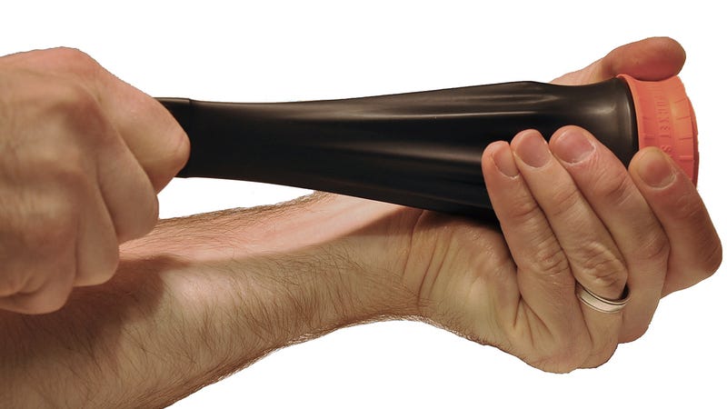 Illustration for article titled A Collapsible Rubber Cone Lets This Tiny Slingshot Hide In Your Pocket