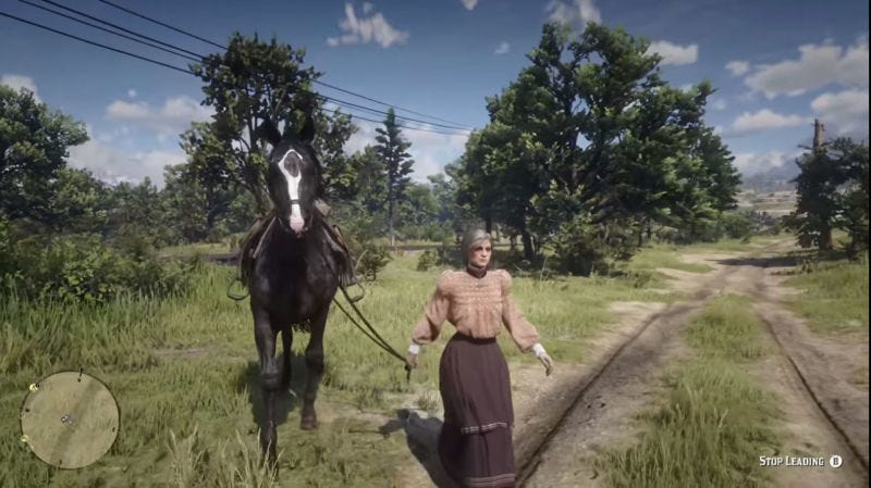 Illustration for article titled Los jugadores de PC de Red Dead han encontrado a la princesa oculta