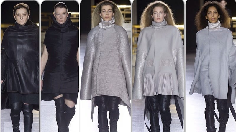 Illustration for article titled Rick Owens Is the Latest Designer to Replace Models With 'Real Women'