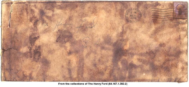 Dillinger letter to henry ford #3