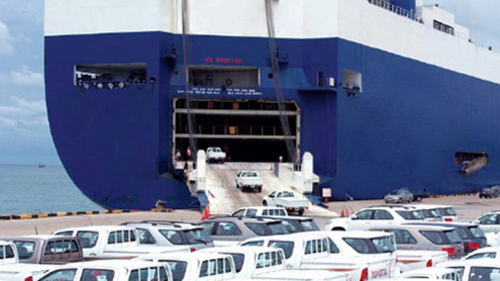 Toyota Now Renting Shipping Vessels To Store Unsold Cars