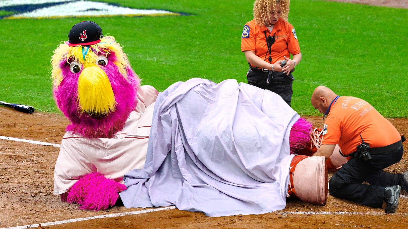 why is the indians game delayed