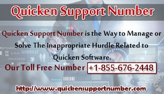 Illustration for article titled Quicken Support Number is the Way to Manage or Solve The Inappropriate Hurdle Related to Quicken Software