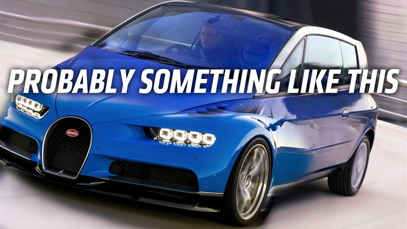 Illustration for article titled Bugatti Says Its New Car Will Have a Body 'Which is Not Today on the Market' But What Could That Be?