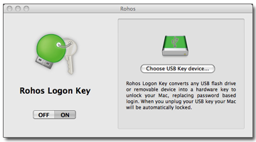 Illustration for article titled Rohos Logon Key Converts Any USB Stick To a Mac Login Key