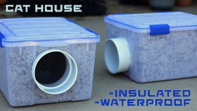 Build This Easy DIY Outdoor Cat Shelter for Your Cat or Strays