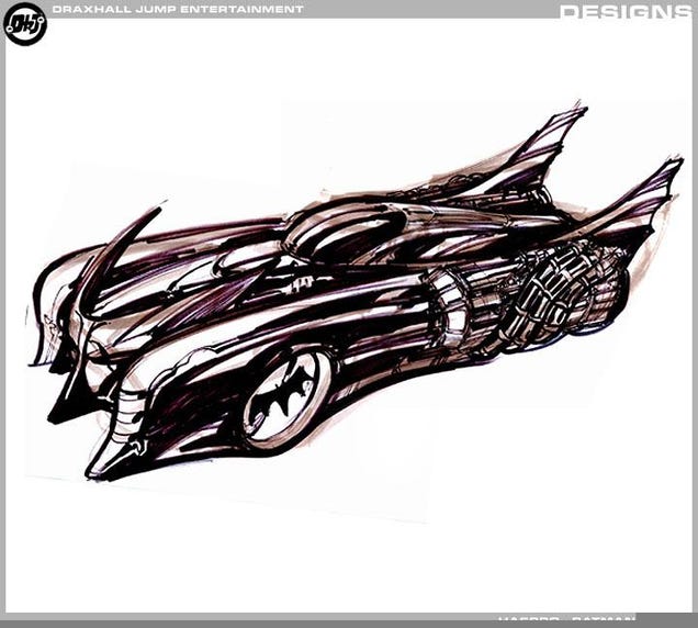Darren Aronofsky Batman Concept Art