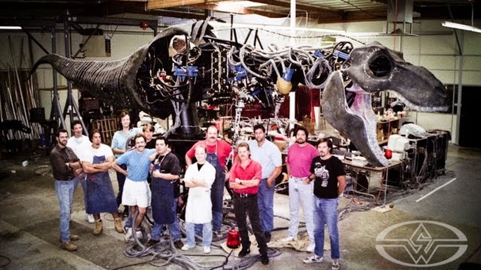 t rex animatronic jurassic park
