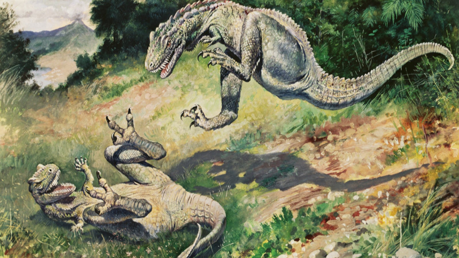 charles r knight stegosaurus