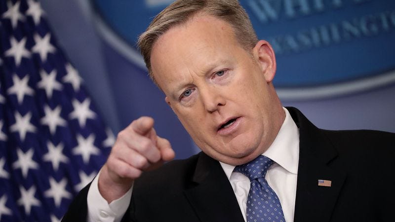 Illustration for article titled Sean Spicer now has an abundance of Super Soakers, thanks to SNL