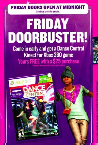 Illustration for article titled Brave Black Friday In Old Navy, Get Free Dance Central