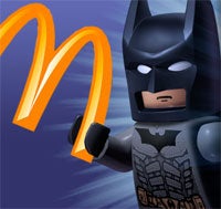Illustration for article titled Lego Batman Descends Upon Your Happy Meals