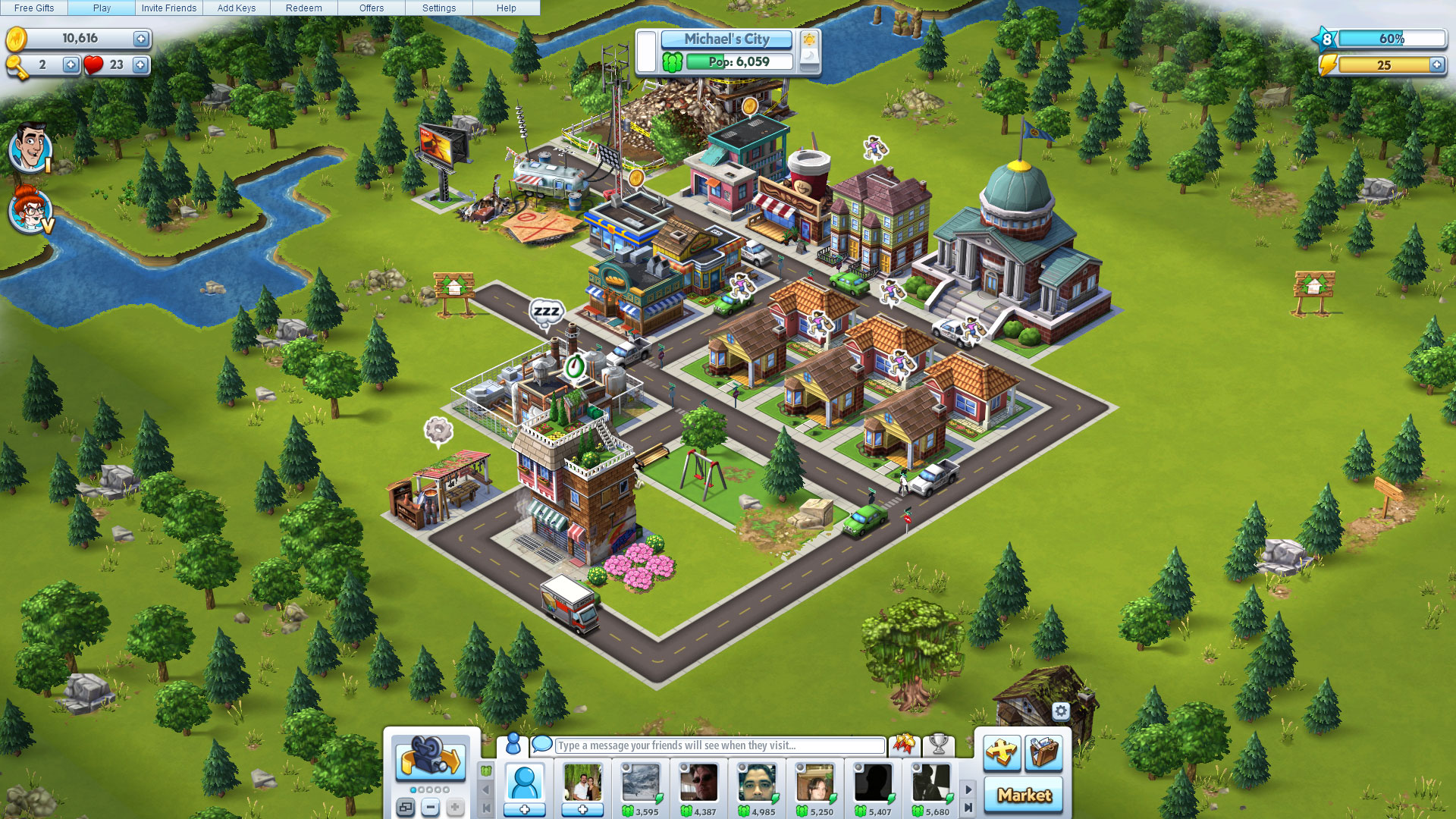 play cityville game on facebook
