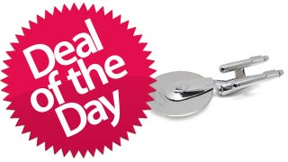 Illustration for article titled This Star Trek Pizza Cutter Is Your Warp-Drive-To-Deliciousness Deal of the Day