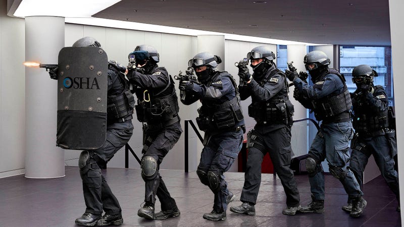 Illustration for article titled OSHA Special Ops Team Raids Local Office After Receiving Intel On Expired Fire Extinguisher