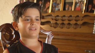 Illustration for article titled "Good Job, Good Effort" Kid Identified As World's Best Miami Heat Fan