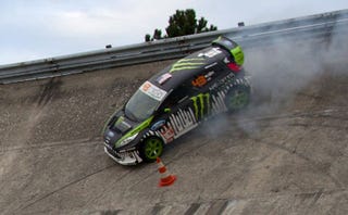 Gymkhana 3 Ken Block Drifts Up A Wall