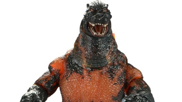 godzilla toy with shooting hand