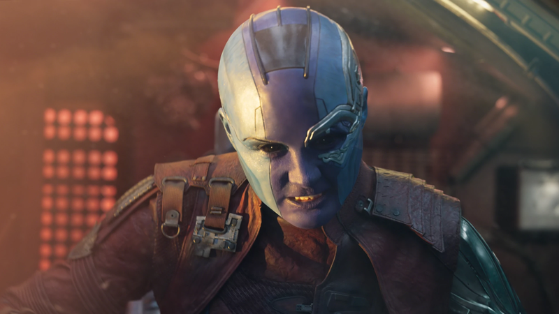 Karen Gillan as Nebula.