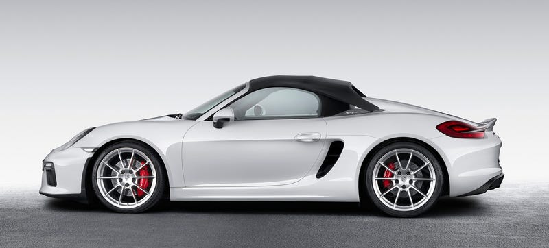 Illustration for article titled Porsche Boxster Spyder GT4? Yes, Please