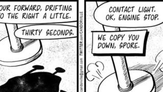 Illustration for article titled Candorville: Water Landing