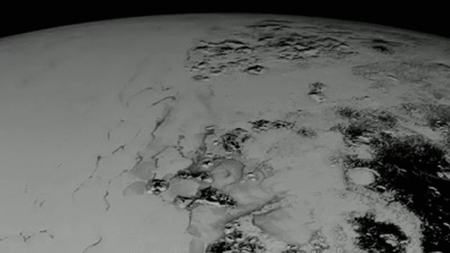 Fly Low Over Pluto in This Incredible Aerial Tour