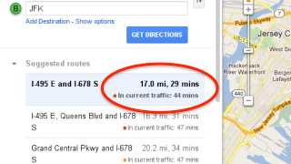 google driving directions