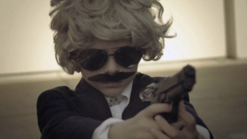 Illustration for article titled Kids make shot-for-shot remake of Beastie Boys "Sabotage" video, are adorable