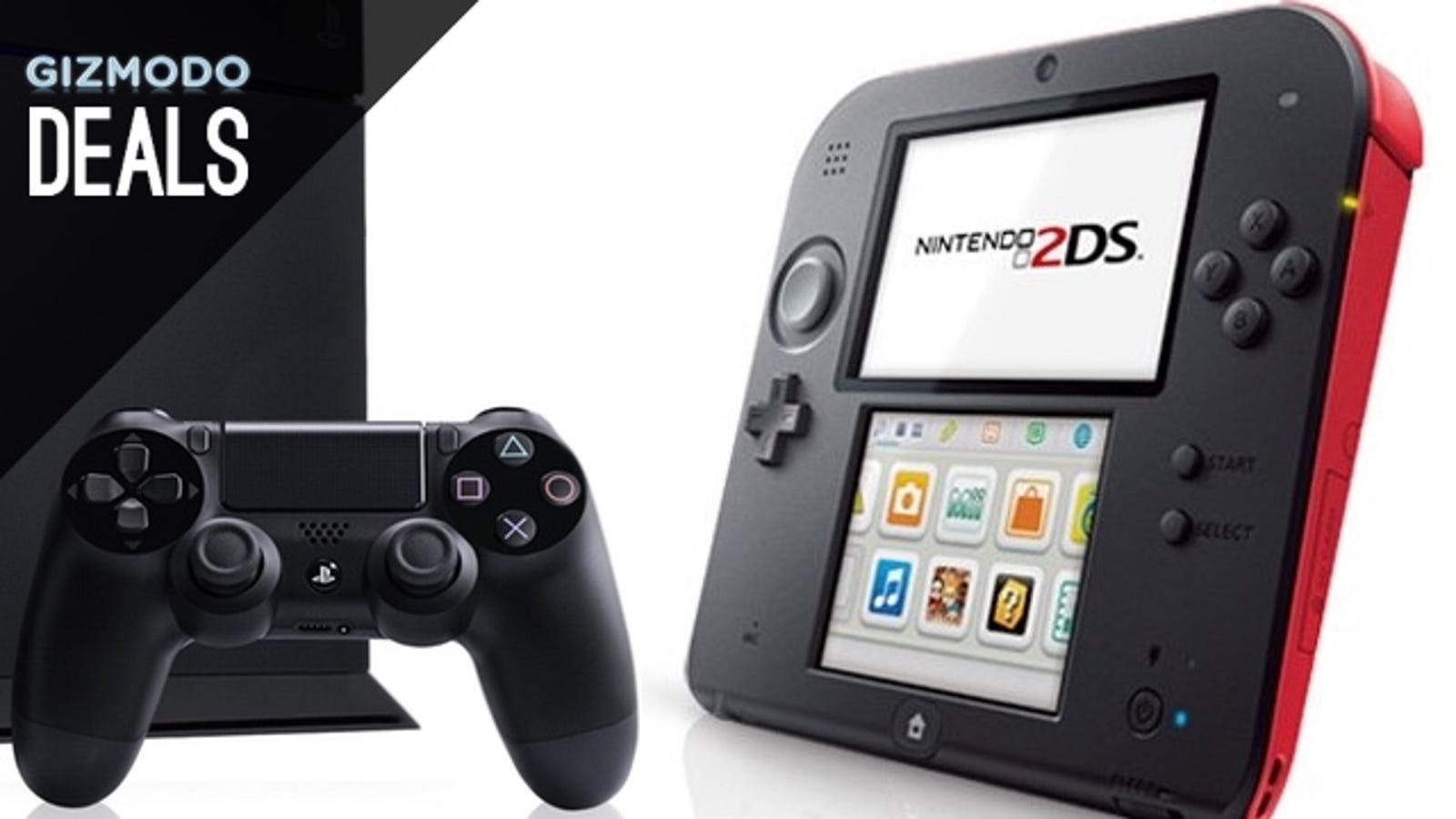 Cheap Game Consoles Including a 79 2DS and Lots More Deals