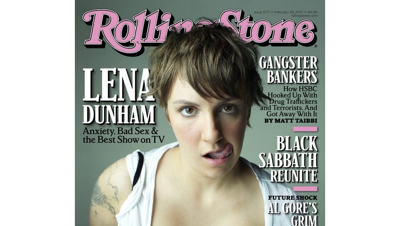 Illustration for article titled Lena Dunham Lands Cover of Rolling Stone, Discusses Her 'Childhood Fear of Sex'