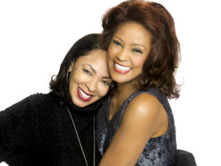 Debra Martin Chase and Whitney Houston (Randee St. Nicholas)