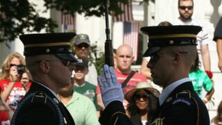 Memorial Day observed at Arlington National Cemetery (Mark Wilson/Getty Images)