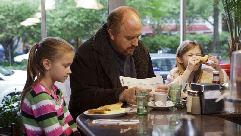 Illustration for article titled And now, the exciting, awkward conclusion to Louie’s first two-parter