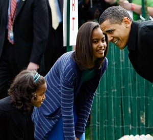 Illustration for article titled Obama: Secret Service Will Make My Daughters' Future Suitors Scared