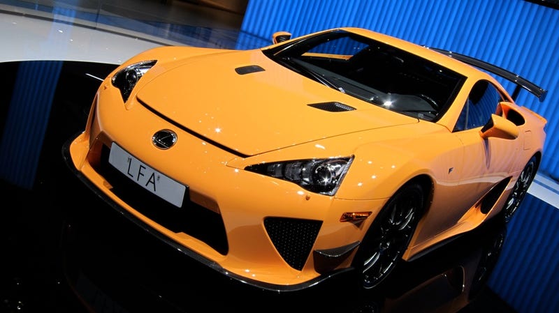 Illustration for article titled Lexus LFA Nürburgring Package is a special delivery for 'Ring rats