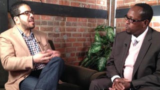 The Root Associate Editor David Swerdlick and Left of Black host Mark Anthony NealCourtesy of Left of Black