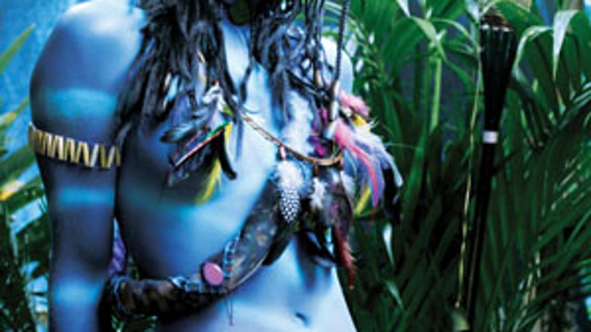 3d Avatar Navi Porn - New images from Hustler's Avatar porn promise Na'vi blue balls