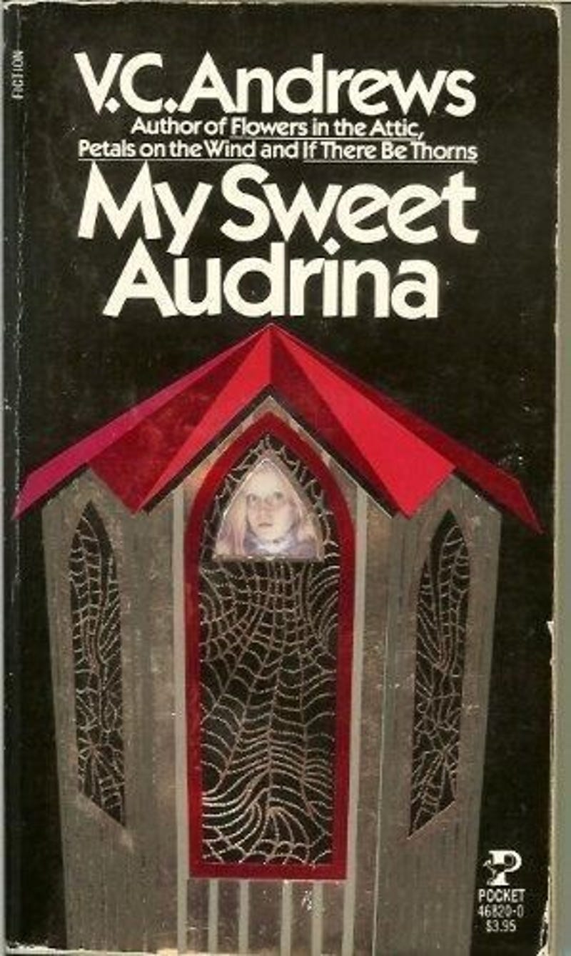 Which novels did V.C. Andrews write alone?