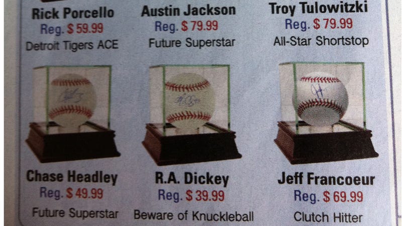 Illustration for article titled Behold: This Skymall Ad Is The Only Thing That Still Believes In Jeff Francoeur