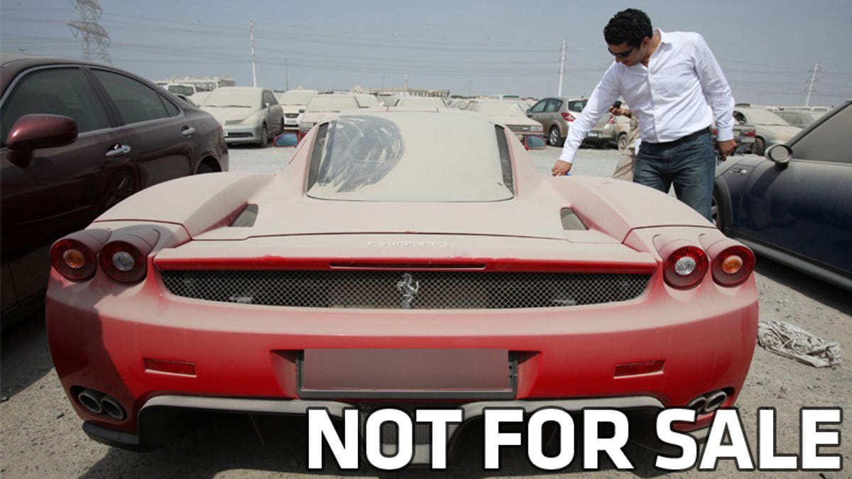Police In Dubai Won T Actually Auction 1 6 Million Ferrari Enzo