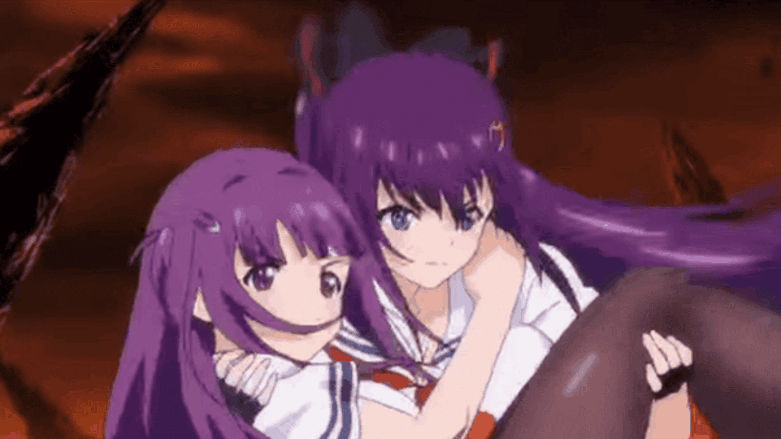 Anime making out gif